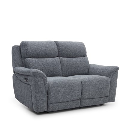 Noah 2 Seater Power Recliner in Milan Anthracite Noah 2 Seater Power Recliner in Milan Anthracite