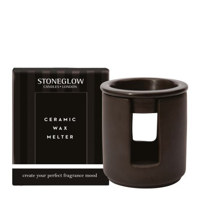 Stoneglow Ceramic Wax Melter Black Stoneglow Ceramic Wax Melter Black
