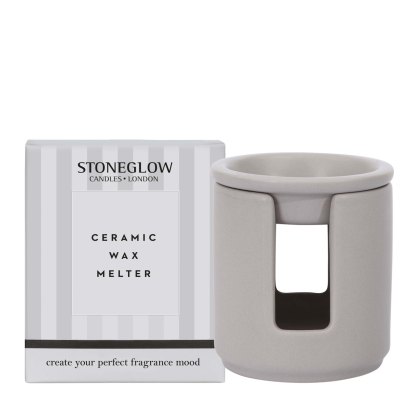 Stoneglow Ceramic Wax Melter Grey Stoneglow Ceramic Wax Melter Grey