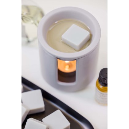 Stoneglow Ceramic Wax Melter Grey