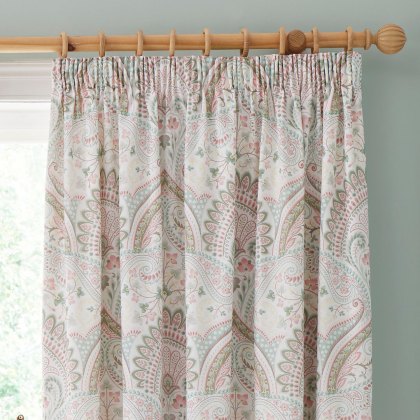 D&D Palais Green Ready Made Curtains