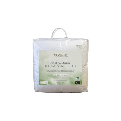 Dreamworld Anti Allergy Mattress Protector Dreamworld Anti Allergy Mattress Protector