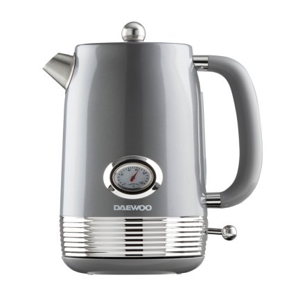 Daewoo Denver 1.5L 3kw Kettle Smoked Grey Daewoo Denver 1.5L 3kw Kettle Smoked Grey