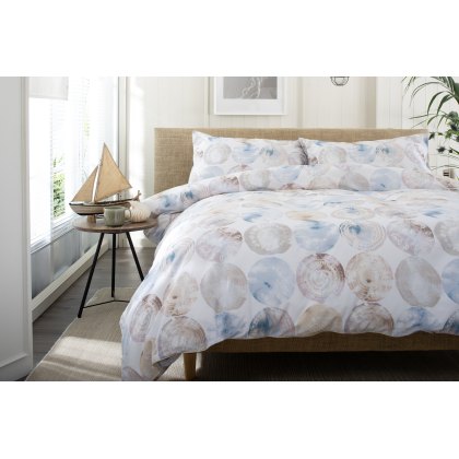 Lobster Creek Pearl Shells Duvet Cover Set