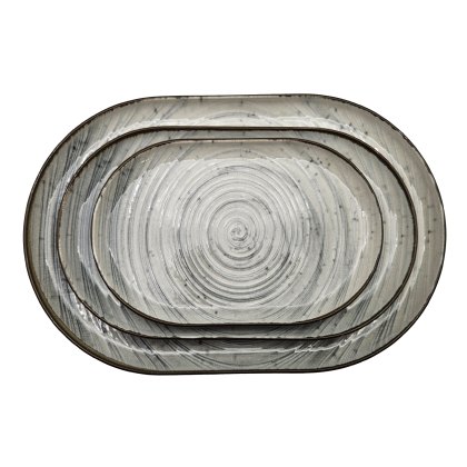 Norfolk & Co Burnham Oval Serving Plates Norfolk & Co Burnham Oval Serving Plates