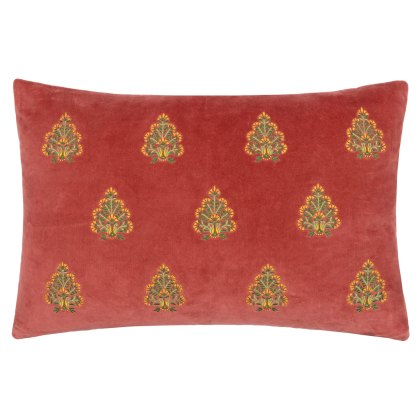 Paoletti Rennes Regal Rose Embroidered Cushion