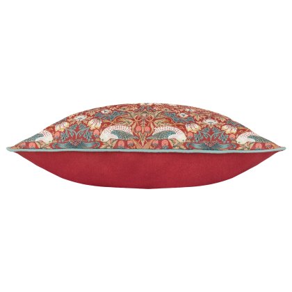 Morris & Co Strawberry Thief Berry Outdoor Cushion