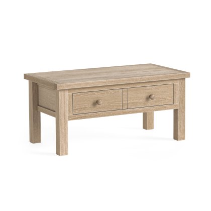 Cottage Collection Coffee Table in Oak Cottage Collection Coffee Table in Oak