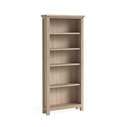 Cottage Collection Large Bookcase in Oak Cottage Collection Large Bookcase in Oak