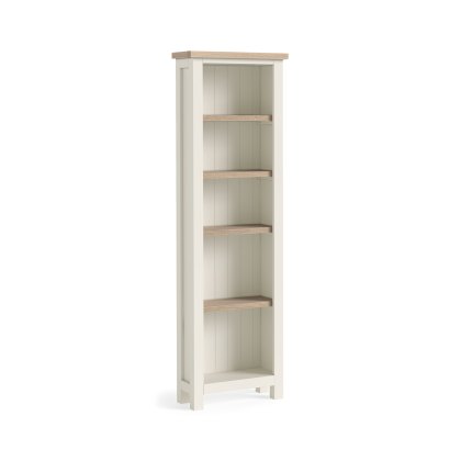 Cottage Collection Slim Bookcase in Coconut Cottage Collection Slim Bookcase in Coconut