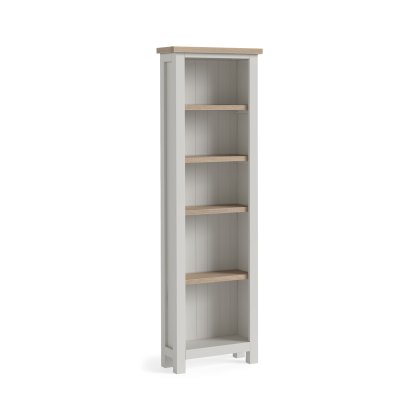 Cottage Collection Slim Bookcase in Grey Cottage Collection Slim Bookcase in Grey