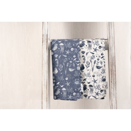 The Coast Pack of 2 Tea Towels The Coast Pack of 2 Tea Towels