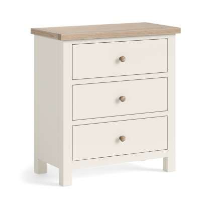 Cottage Collection 3 Drawer Chest in Coconut Cottage Collection 3 Drawer Chest in Coconut