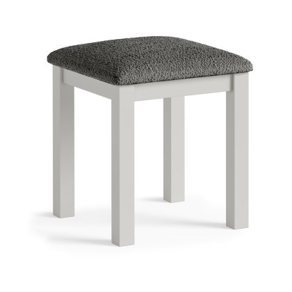 Cottage Collection Stool in Grey Cottage Collection Stool in Grey