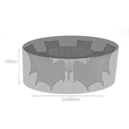 6 Seater Round Garden Furniture Cover 6 Seater Round Garden Furniture Cover