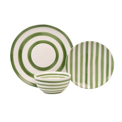 Mary Berry At Home Green 12 Piece Dinner Set Mary Berry At Home Green 12 Piece Dinner Set