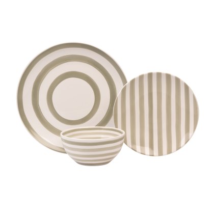 Mary Berry At Home Grey 12 Piece Dinner Set Mary Berry At Home Grey 12 Piece Dinner Set