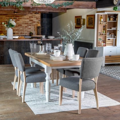 Holkham Oak 1.3m Dining Table & 6 Chairs Holkham Oak 1.3m Dining Table & 6 Chairs