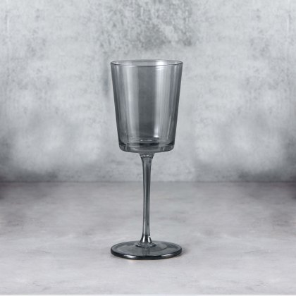 Simply Home Grey set of 4 Wine Glasses