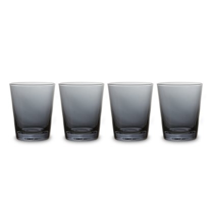 Simply Home Grey set of 4 Tumbler Glasses Simply Home Grey set of 4 Tumbler Glasses