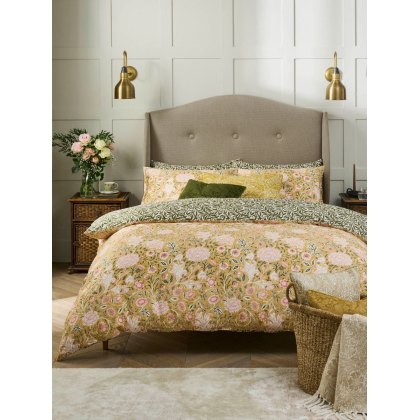 William Morris At Home Double Bough Gold Duvet Cover Set William Morris At Home Double Bough Gold Duvet Cover Set