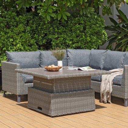 Bermuda Dark Casual Corner Bench Set