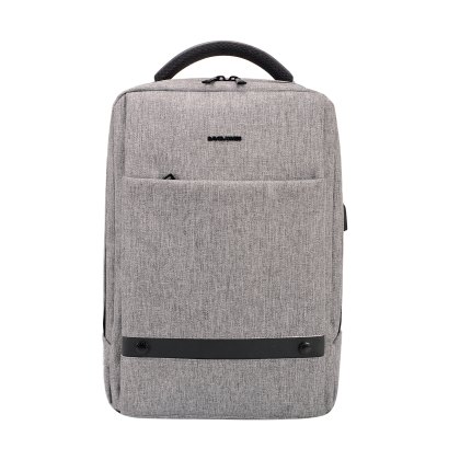 David Jones Light Grey Fabric Backpack David Jones Light Grey Fabric Backpack