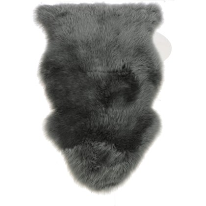 Ashwood Leather Sheepskin Rug Grey Ashwood Leather Sheepskin Rug Grey