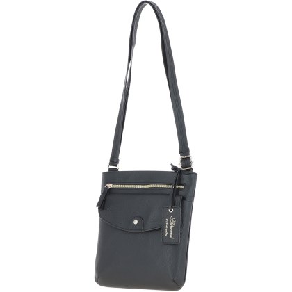 Ashwood Leather Chester Black Front Pouch Crossbody Bag Ashwood Leather Chester Black Front Pouch Crossbody Bag