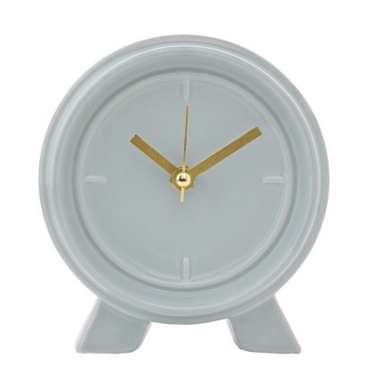 Widdop Interval Ceramic Mantle Clock Ocean Blue Widdop Interval Ceramic Mantle Clock Ocean Blue