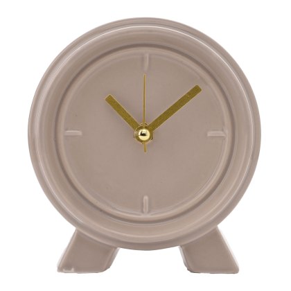Widdop Interval Ceramic Mantle Clock Biscuit Widdop Interval Ceramic Mantle Clock Biscuit