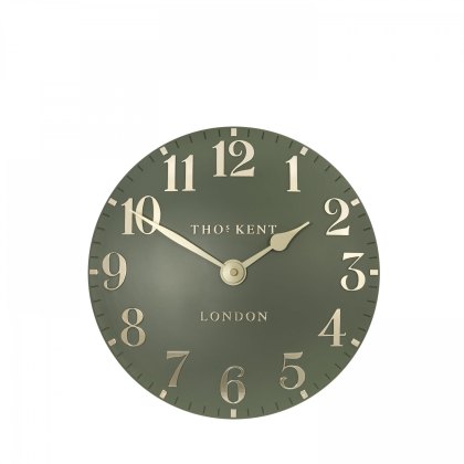 Thomas Kent 12" Arabic Lichen Green Wall Clock Thomas Kent 12" Arabic Lichen Green Wall Clock