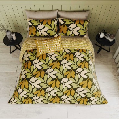 Helena Springfield Otto Duvet Cover Set Chartreuse Single Helena Springfield Otto Duvet Cover Set Chartreuse Single