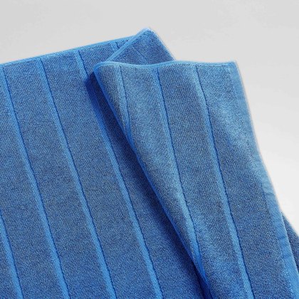 Christy Signum Azure Blue Bath Mat Christy Signum Azure Blue Bath Mat