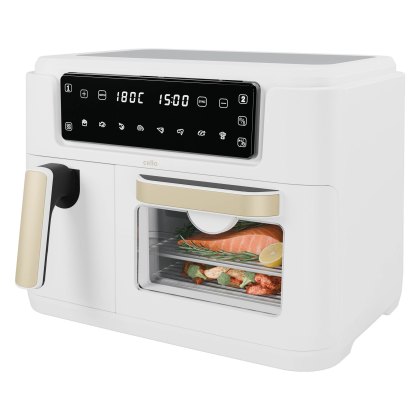 Cello White Dual Zone Air Fryer with Oven Cello White Dual Zone Air Fryer with Oven