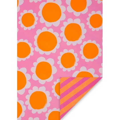 Glick Dazzling Daisies Flat Wrap Glick Dazzling Daisies Flat Wrap