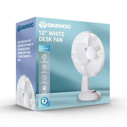 Daewoo 12' Table Fan Daewoo 12' Table Fan