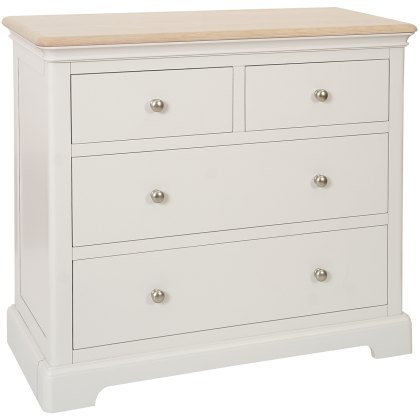 Broadway 2 Over 2 Drawer Chest in Grey Mist Broadway 2 Over 2 Drawer Chest in Grey Mist