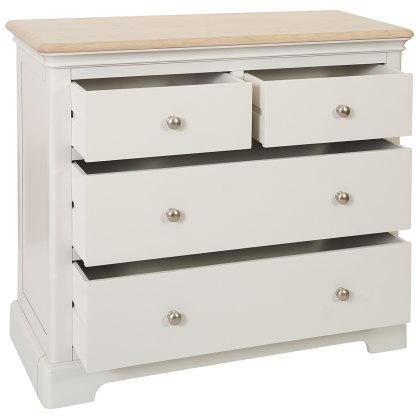 Broadway 2 Over 2 Drawer Chest in Grey Mist Broadway 2 Over 2 Drawer Chest in Grey Mist