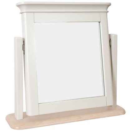 Broadway Dressing Table Mirror in Grey Mist Broadway Dressing Table Mirror in Grey Mist