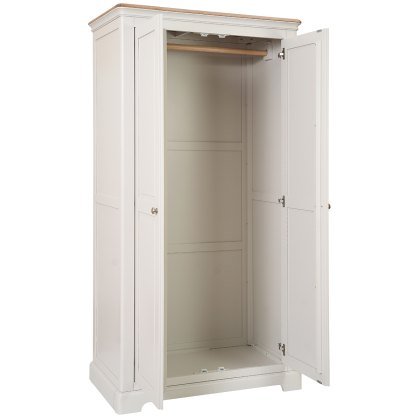Broadway Double Wardrobe in Grey Mist Broadway Double Wardrobe in Grey Mist