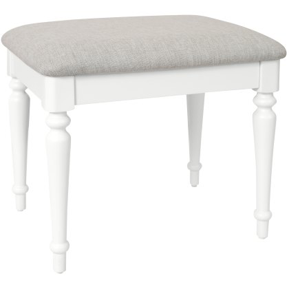Broadway Stool in White Broadway Stool in White