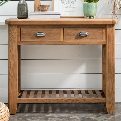 Manor Oak Console Table Manor Oak Console Table