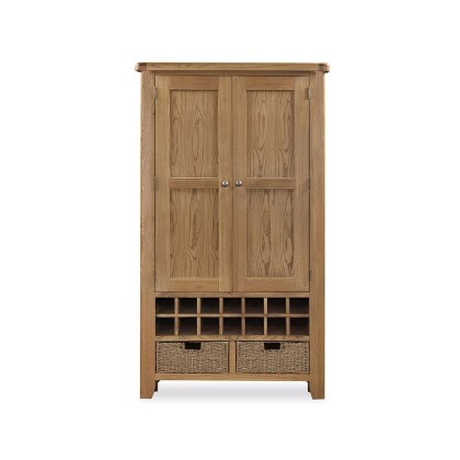 Manor Oak Large Larder Unit Manor Oak Large Larder Unit