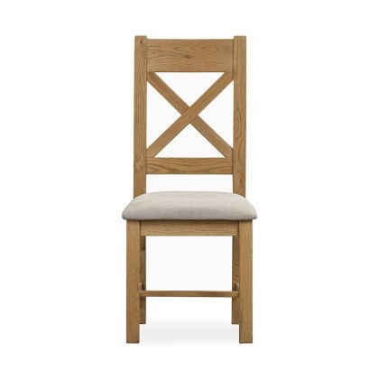 Manor Oak Cross Back Dining Chair Manor Oak Cross Back Dining Chair