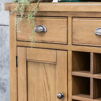 Manor Oak Wide Sideboard Manor Oak Wide Sideboard