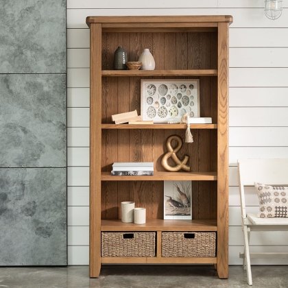 Manor Oak Large Bookcase Manor Oak Large Bookcase