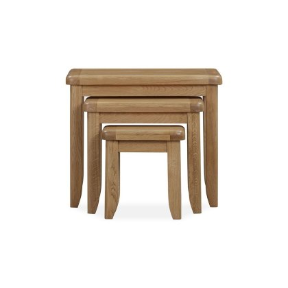 Manor Oak Nest of Tables Manor Oak Nest of Tables