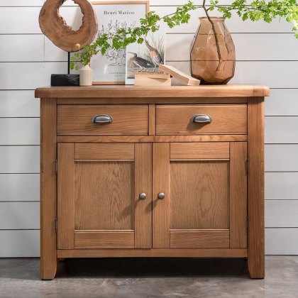 Manor Oak Narrow Sideboard Manor Oak Narrow Sideboard