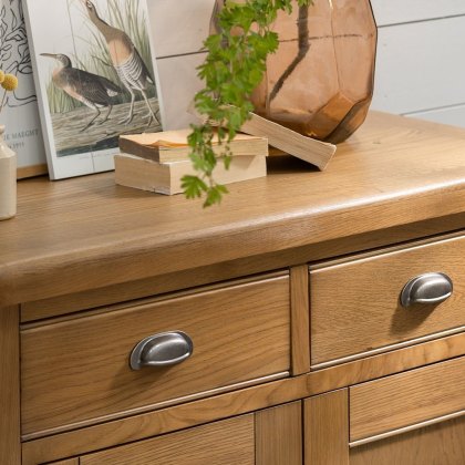 Manor Oak Narrow Sideboard Manor Oak Narrow Sideboard